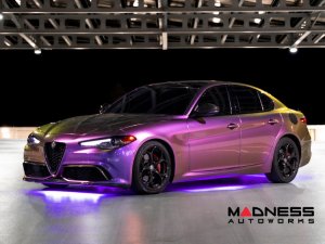 Alfa Romeo Giulia - Carbon Fiber - Fuel Door Cover - Feroce Carbon